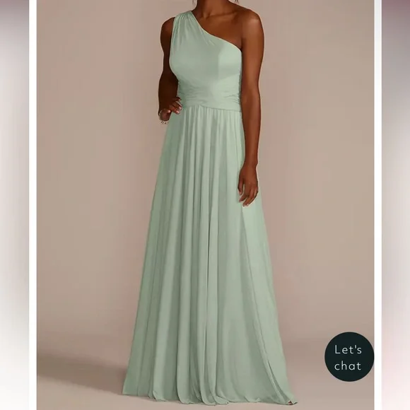 David's Bridal Dresses Celebrate Db Studio Sage Green Mesh